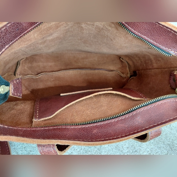 Portland Leather Goods Brown Leather Handbag - Picture 7 of 15